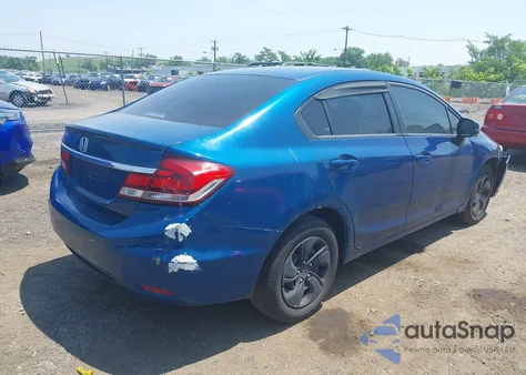 2013 Honda Civic Lx z USA, uszkodzony, nr VIN 19XFB2F53DE272915